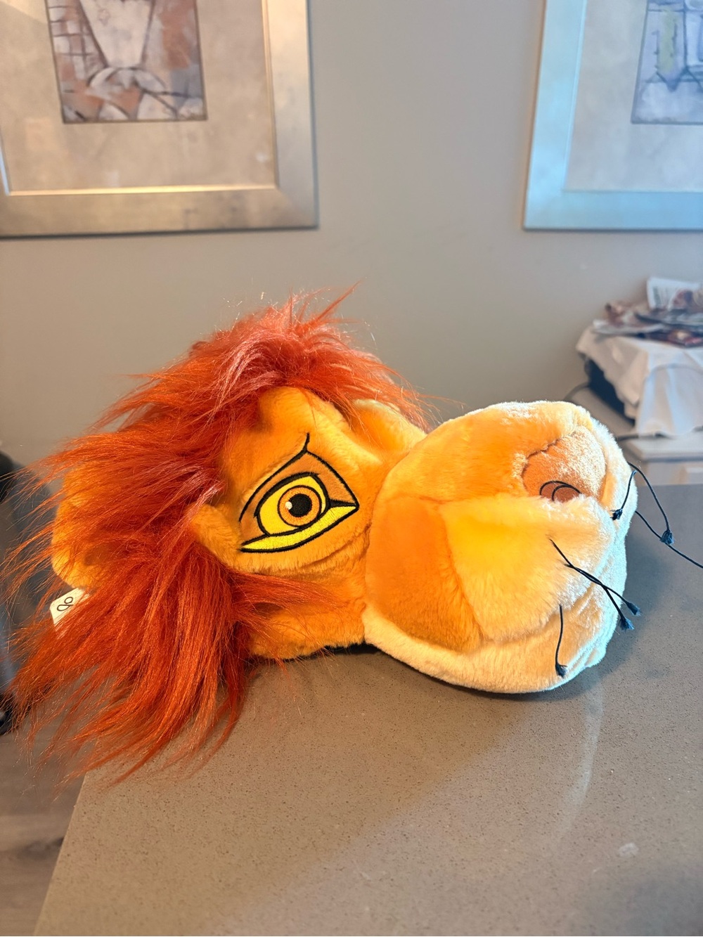 Lion King Mufasa Plush Disney World Hat